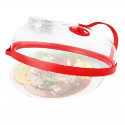 Itopfox Microwave Splatter Cover With Built-in Steamer - Steam Guard For Even Heating, Prevents Splashes, Durable Handle, Keeps Food Moist & Fresh -Kitchen Chef GUEST 49775c7d 4319 4e5f b15e c888109c81a3