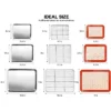 Itopfox Stainless Steel Baking Sheet Set With Cooling Racks & Silicone Mats, 9-Piece Oven Cookie Pan Kit For Easy Cleaning & Versatile Baking Needs -Kitchen Chef GUEST 49a18797 9199 4463 987f 08e277d20b34