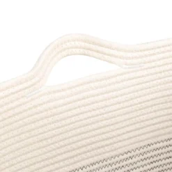 Itopfox Fabric Cotton Rope Storage Basket With Handles, Decorative Woven Basket For Living Room, Closet Organizer For Blankets, Toys, Laundry -Kitchen Chef GUEST 4a80e5ae 3aa9 4dab 8222 8f055fb68aad