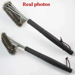 Itopfox 18 Inch Grill Cleaning Brush With 3 Stainless Steel Brushes In 1, Best BBQ Accessories For Easy And Efficient Barbecue Cleaning -Kitchen Chef GUEST 4ba083b8 115c 43a9 87c4 03f331709592