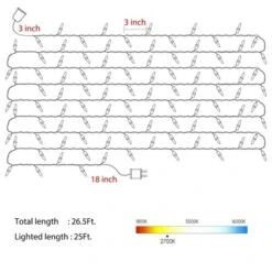 Itopfox Clear Christmas Lights Set With 100 Warm White Mini Bulbs For Indoor Christmas Tree, Garland, Wedding, Party, Festival Decoration 17 Itopfox Clear Christmas Lights Set With 100 Warm White Mini Bulbs For Indoor Christmas Tree, Garland, Wedding, Party, Festival Decoration -Kitchen Chef GUEST 4c50eba1 077c 4eb3 a599 35f0f4229fb0