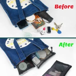 Itopfox 6-Pack Mesh Cosmetic Pouches With Zipper For Makeup, Toiletries, And Organizing Home Or Office Essentials (Black) 10 Itopfox 6-Pack Mesh Cosmetic Pouches With Zipper For Makeup, Toiletries, And Organizing Home Or Office Essentials (Black) -Kitchen Chef GUEST 507f5c99 a732 4c65 b39c 11c51bebec5d