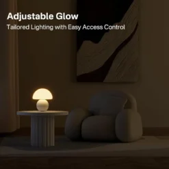 Itopfox Mushroom Table Lamp For Bedroom, Desk Bedside Small Lamp For Living Room, Cute Mini Modern Mid Century Night Stand Decor, Unique Aesthetic -Kitchen Chef GUEST 50b0d911 d9b1 4cea bba7 9d95b2cf9a24