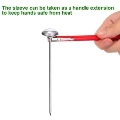 Itopfox 3-Pack Instant Read Dial Thermometer With Calibration Sleeves For Coffee, Chocolate, Milk Foam, And Beverages -Kitchen Chef GUEST 578255f4 41df 47b0 9308 463416eb1d78