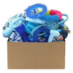 Itopfox 20 Pack Puppy Chew Toys - Blue Dog Teething Toys For Puppies, Teething Rings And Durable Ropes, Rubber Toy Bundle For Small Dogs -Kitchen Chef GUEST 5a9f4081 9aab 4d84 ad66 330b5ca7aa9f