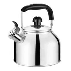 Itopfox Stainless Steel Whistling Tea Kettle For Stovetop, 2.64 QT With Cool Grip Handle, Fast Boiling For Tea, Coffee, Milk, Durable & Safe -Kitchen Chef GUEST 5b88c185 03cb 4ab2 a4ee 8ea12a23d116