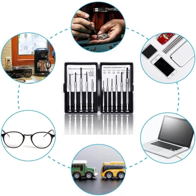 Itopfox 11PCS Mini Precision Screwdriver Set, Small Tools With Flathead And Phillips Kit, Magnetic Repair Tool For Jewelry, Watch, IPhone, Toys 3 Itopfox 11PCS Mini Precision Screwdriver Set, Small Tools With Flathead And Phillips Kit, Magnetic Repair Tool For Jewelry, Watch, IPhone, Toys