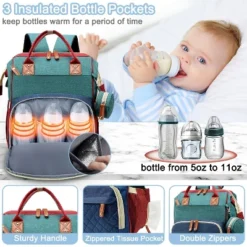 Itopfox Unisex Diaper Backpack With 16 Pockets, Pacifier Case & Pad, Lightweight & Durable For Travel, Shopping, Outings 11 Itopfox Unisex Diaper Backpack With 16 Pockets, Pacifier Case & Pad, Lightweight & Durable For Travel, Shopping, Outings -Kitchen Chef GUEST 603ed2ee 4351 47b5 930c ee8e2d3afc00