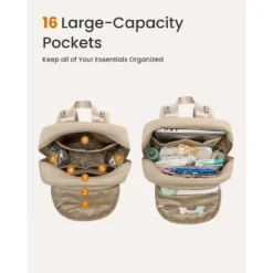 Itopfox Lightweight Puffy Diaper Backpack With Changing Pad, Large Capacity Waterproof Travel Bag For Moms, Coffee Brown 12 Itopfox Lightweight Puffy Diaper Backpack With Changing Pad, Large Capacity Waterproof Travel Bag For Moms, Coffee Brown -Kitchen Chef GUEST 61dcd6e3 e886 430a a2a7 326f3562e2d1