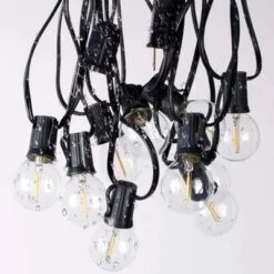 Itopfox Outdoor String Lights Waterproof 200FT With 100+4 Shatterproof LED Edison Bulbs For Party Backyard Gazebo Pergola Cafe, 2Pack X 100ft -Kitchen Chef GUEST 62516316 ec9b 4ddc 9f59 3c02d31e156c