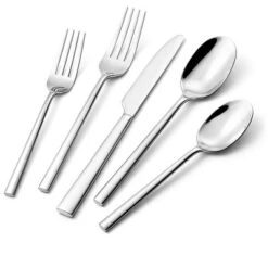 Itopfox 30-Piece Forged Flatware Set, Premium Stainless Steel Cutlery For Kitchen, Home, Wedding, Party, Mirror Polished And Dishwasher Safe -Kitchen Chef GUEST 62d41426 ad4f 4362 98aa e3f39c5da741