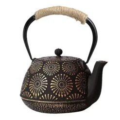 Itopfox Japanese Cast Iron Teapot, Enamel-Coated Stovetop Kettle With Stainless Steel Infuser & Heat-Resistant Handle, Traditional Iron Pot -Kitchen Chef GUEST 6526e727 a9ed 4403 9d99 c3c935ff1dd0