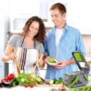 Itopfox 22-in-1 Vegetable Chopper With Container, Multi-Purpose Veggie Dicer & Food Cutter For Onion, Tomato, Includes 13 Blades & Lemon Squeezer -Kitchen Chef GUEST 66b9f944 1846 4c8c a72e 885da289b9c1