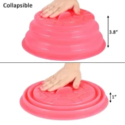 Itopfox Collapsible Silicone Microwave Plate Cover, Dishwasher Safe And BPA Free, Red, Food Splatter Protector For Microwave Ovens -Kitchen Chef GUEST 6769d8d5 d12e 4195 a912 fbdbdae5004e