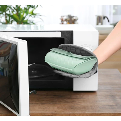 Itopfox Microwave Steamer, 2-Pack Silicone Food Steamer For Cooking, Vegetable Pot With Lids Vegetables Fish Prep Meal Food, Microwave & Freezer Safe 8 Itopfox Microwave Steamer, 2-Pack Silicone Food Steamer For Cooking, Vegetable Pot With Lids Vegetables Fish Prep Meal Food, Microwave & Freezer Safe - Image 6