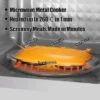 Itopfox Quick-Heat Microwave Egg Cooker, Poacher & Fryer Multi-Use For Breakfast Sandwiches, Dishwasher Safe, Portable For Home, Travel, Gifts Orange -Kitchen Chef GUEST 6a16143e 9983 499b 905f 53fddfe918a5
