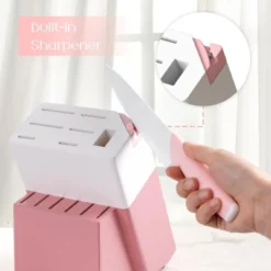 Itopfox Knife Set With Block And Sharpener, 15-Piece German Stainless Steel Knives, Ceramic Coating, Sharp Blade, Dishwasher Safe, Ergonomic Handle 13 Itopfox Knife Set With Block And Sharpener, 15-Piece German Stainless Steel Knives, Ceramic Coating, Sharp Blade, Dishwasher Safe, Ergonomic Handle -Kitchen Chef GUEST 6a1b44b2 d6db 4554 88fe 5cd830fd947e