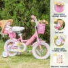 Itopfox Girls Princess Style Bike With Doll-Seat & Basket & Training Wheels For Kids Ages 2-13, Multiple Colors -Kitchen Chef GUEST 6e1d18f4 7fa6 4c29 b162 8ac6a2d17da4