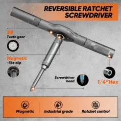 Itopfox 42 In 1 Magnetic Screwdriver Set, Multi Bit Ratchet Screwdriver Kit With Storage Box For DIY, Furniture, Bicycle, Computer Repair -Kitchen Chef GUEST 6e5dd1b5 64e2 41db 8bbd a61a87f638be