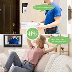 Itopfox Video Intercom System With 7in LCD Screen, HD Video Door Phone Kit For Home, 120° Wide Angle, Easy To Operate, AC100-240V (US Plug) 16 Itopfox Video Intercom System With 7in LCD Screen, HD Video Door Phone Kit For Home, 120° Wide Angle, Easy To Operate, AC100-240V (US Plug) -Kitchen Chef GUEST 6ff10900 d08f 4b35 b61c 1598d0ad22f9