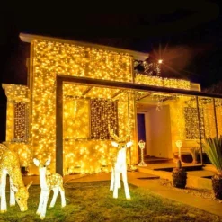 Itopfox 168FT 600 LED Christmas Lights Outdoor Waterproof 8 Modes Indoor String Lights For Outside Warm White Lights Plug In For Wedding Party -Kitchen Chef GUEST 7072ccaa d9f0 4063 acae 11c3ea64eb32