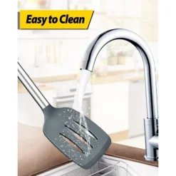 Itopfox 4-Piece Silicone Cooking Utensil Set Non-Stick Spatulas & Spoons Heat-Resistant Kitchen Tools For Frying, Mixing, Serving, Draining, Stirring -Kitchen Chef GUEST 72afef94 4133 4fa1 8f0f 8e7afa2c4ad4