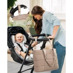 Itopfox Puffer Baby Diaper Tote Bag With Changing Pad & Pacifier Case, Waterproof & Lightweight For Travel, 15.6inch -Kitchen Chef GUEST 739d2f4c 627c 4b6c a6f4 73187615bedd