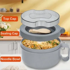 Itopfox 2 Pack Soup Bowl With Handles, Microwave Safe Ramen Bowl With Lid For Soup, Noodles, Oatmeal, Salad, BPA Free -Kitchen Chef GUEST 74b11797 2f9a 4a03 b98b 0986055b32f1