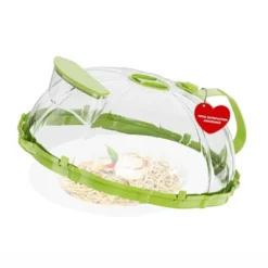 Itopfox Microwave Splatter Cover With Water Steamer And Handle, BPA Free & Dishwasher Safe Splatter Guard Kitchen Gadgets For Gifts (Green, 1 Pack) -Kitchen Chef GUEST 76c9f2be 9b96 4378 b47f 9ee16aea0154