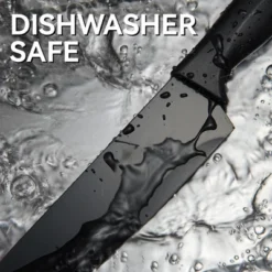 Itopfox 15-Piece Kitchen Knife Set With Block, Self-Sharpening, Dishwasher Safe, Anti-Slip Handle, Black -Kitchen Chef GUEST 778d4c7b 91c6 45a0 9636 ec5039416f6d