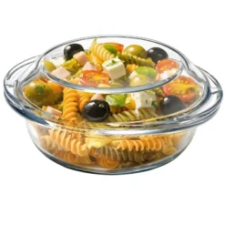 Itopfox Mini Glass Casserole Dish With Lid, Oven & Microwave Safe Bakeware, Versatile For Baking Serving & Storing Food Perfect Gift For Any Occasion -Kitchen Chef GUEST 778e666e adc2 4e20 a02c ea8a157aba62