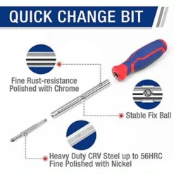 Itopfox 15-in-1 Multi-bit Screwdriver Set With Ergonomic Handle, Includes Slotted, Phillips, Torx, And Square Bits For Versatile Use 13 Itopfox 15-in-1 Multi-bit Screwdriver Set With Ergonomic Handle, Includes Slotted, Phillips, Torx, And Square Bits For Versatile Use -Kitchen Chef GUEST 77e908d4 ee58 4389 a154 a070de89362d