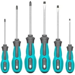 Itopfox Magnetic Screwdriver Set, 6-Piece Kit With Phillips And Flat Heads, Non-Slip Grip For Professional And DIY Use, Ideal Gifts For Men -Kitchen Chef GUEST 7841420e 896e 4c06 92d7 aed5ca5a16ef