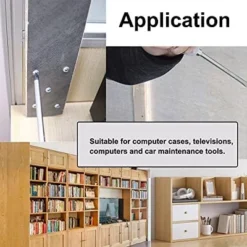 Itopfox 2-Piece Long Screwdriver Set With Magnetic Tips, Slotted & Phillips Head, Rubber Grip Handle For Secure And Comfortable Use