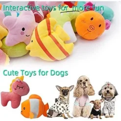 Itopfox 27 Pack Puppy Squeaky Toy, Different Designs Squeakers Pet Toys, Cute Bulk Plush Dog Toys For Small Dogs -Kitchen Chef GUEST 7a95c0d9 9a6a 457e 87b5 436efac86f22