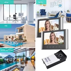 Itopfox Video Intercom System With 7in LCD Screen, HD Video Door Phone Kit For Home, 120° Wide Angle, Easy To Operate, AC100-240V (US Plug) 15 Itopfox Video Intercom System With 7in LCD Screen, HD Video Door Phone Kit For Home, 120° Wide Angle, Easy To Operate, AC100-240V (US Plug) -Kitchen Chef GUEST 7b7e4356 afd0 4e24 b39a b9fdba42aa9f