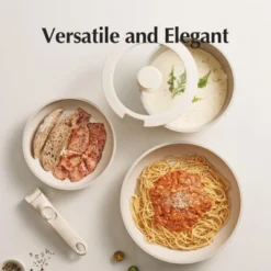 Itopfox Ceramic Nonstick Cookware Set With Detachable Handle, 5-Piece Kitchen Pots And Pans, PFAS PFOA & PTFE Free, Safe For All Stovetops -Kitchen Chef GUEST 7cd5dfea b8d3 4fef 9f2e f07a31dbf659