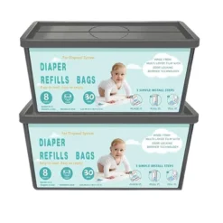 Itopfox Diaper Pail Refill Bags, 30 Count, Compatible With Easy Roll Signature & Platinum Pails, 7-Layer Odor Barrier -Kitchen Chef GUEST 7d3bef04 cb4a 41d1 95d3 089cfe1aa82a