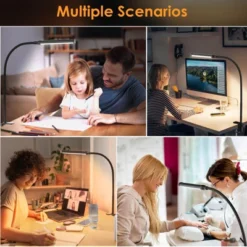 Itopfox LED Desk Lamp With Clamp, Eye-Caring Clip Light For Home Office, 3 Colors Full Brightness, Flexible Gooseneck USB Table Lamp -Kitchen Chef GUEST 80a7b160 5bb0 48a0 8d32 557f1444ba38