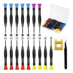Itopfox 18PCS Mini Precision Screwdriver Set With Case Magnetic Flathead Phillips Pentalobe Torx Star Kit For Repairing Computer Eyeglass Phone Watch -Kitchen Chef GUEST 812c7436 a8de 4495 a674 a2836eab5593