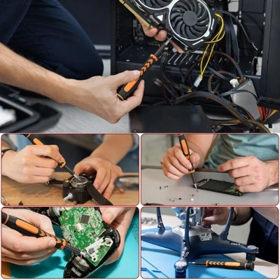 Itopfox 58-in-1 Precision Screwdriver Set With Magnetic Tips & Case For Electronics, Laptops, Watches, Eyeglasses, RC, PS4, Xbox 5 Itopfox 58-in-1 Precision Screwdriver Set With Magnetic Tips & Case For Electronics, Laptops, Watches, Eyeglasses, RC, PS4, Xbox - Image 3