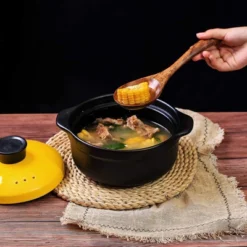 Itopfox Wooden Non-Stick Kitchen Utensil Set - 7-Piece Natural Teak Spatula, Spoon, Salad Fork, And More For Cooking And Serving -Kitchen Chef GUEST 861c14f5 54b3 4979 8b66 923c296791ad