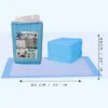 Itopfox 20 Pcs Pee Pads, Blue, 6-Layer, Ultra Absorbent, Leak-Proof, Quick-Dry, Suitable For Dogs, Cats, Rabbits, Chinchillas, And Other Pets -Kitchen Chef GUEST 8b0bfe8f e720 4f85 90e7 5b6fdfaa45d4