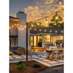 Itopfox LED Outdoor String Lights With Vintage Shatterproof Bulbs, Commercial Grade Weatherproof Strand For Patio Garden Decoration -Kitchen Chef GUEST 8b7ccfa8 287c 453a baf2 958bfe9f1f1b