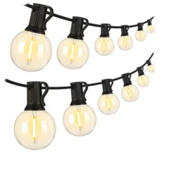 Itopfox 100Ft LED Outdoor String Lights, Dimmable Patio Lights, Waterproof Shatterproof G40 Globe Bulb String For Backyard Bistro -Kitchen Chef GUEST 8fd76869 d42b 4078 bab0 8bbd0132d232