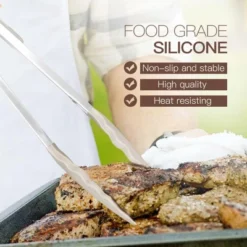 Itopfox 33-Piece Silicone Cooking Utensil Set With Stainless Steel Handles - Non-Stick Kitchen Tools Including Turner Ladle Whisk, Spatula, And More -Kitchen Chef GUEST 914158c3 66b3 4102 bfaf 59d87c868c7e