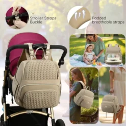 Itopfox Lightweight Stylish Diaper Backpack For Boys Girls & Baby Travel Essentials With Changing Pad & Insulated Pocket -Kitchen Chef GUEST 91ee4c0c ee0f 436b 8213 b5a6f02e88d0