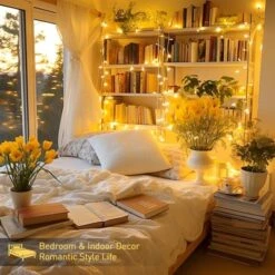 Itopfox 200 LED Warm White String Lights, 66ft Connectable Indoor Outdoor Twinkle Fairy Lights For Bedroom, Wedding, Tree, Yard, Patio, Classroom -Kitchen Chef GUEST 93f8954c e60f 4cf3 9520 eba35876e5a6