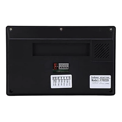 Itopfox Video Intercom System With 7in LCD Screen, HD Video Door Phone Kit For Home, 120° Wide Angle, Easy To Operate, AC100-240V (US Plug) 10 Itopfox Video Intercom System With 7in LCD Screen, HD Video Door Phone Kit For Home, 120° Wide Angle, Easy To Operate, AC100-240V (US Plug) - Image 8