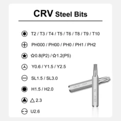 Itopfox Precision Screwdriver Set, 25 In 1 Mini Magnetic Small Screwdriver, Eyeglasses, Computer, Electronic, Watch Repair Kit With Phillips & Star -Kitchen Chef GUEST 96dd3a3d d5ee 4097 ab90 52c2b4f3c6da
